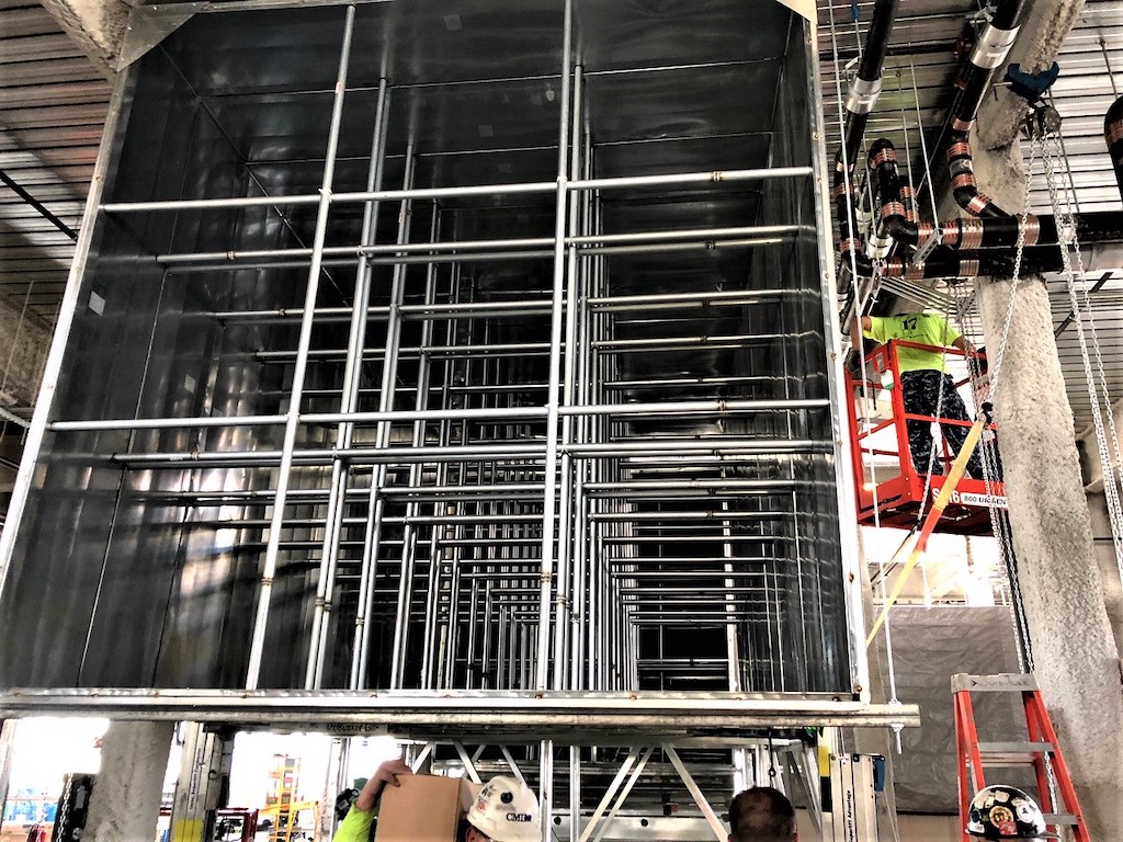 photo of large ductwork