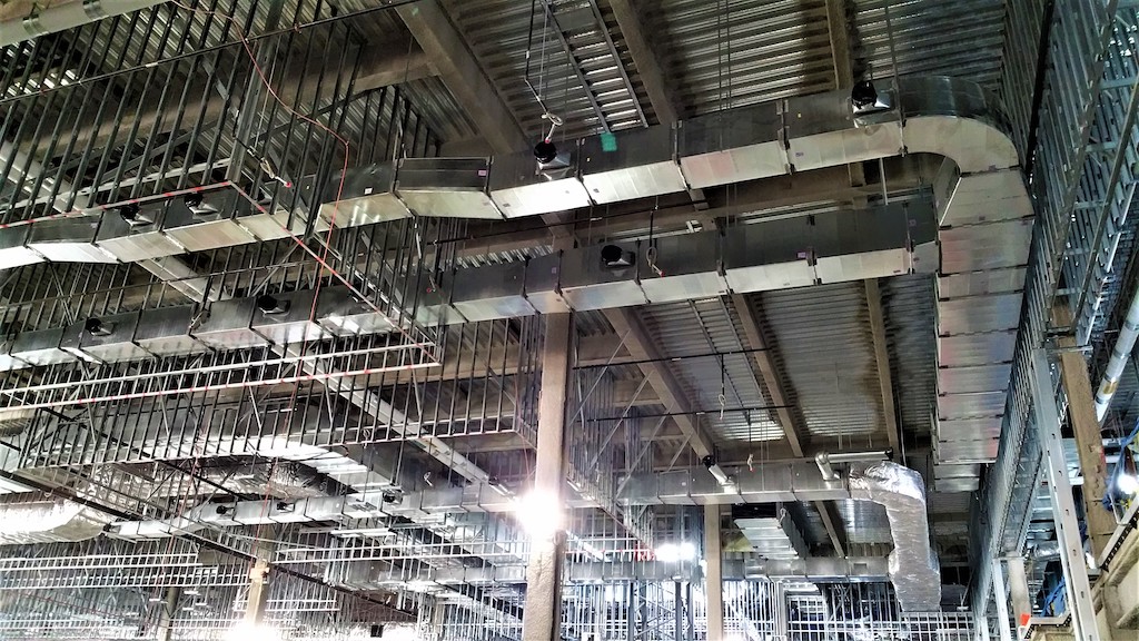 ceiling ductwork