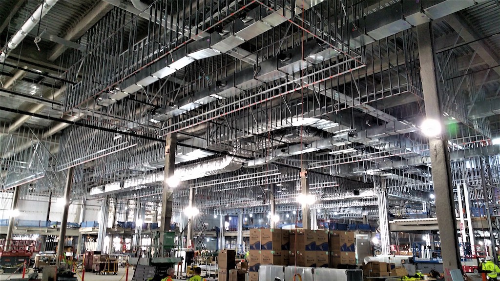 ceiling ductwork