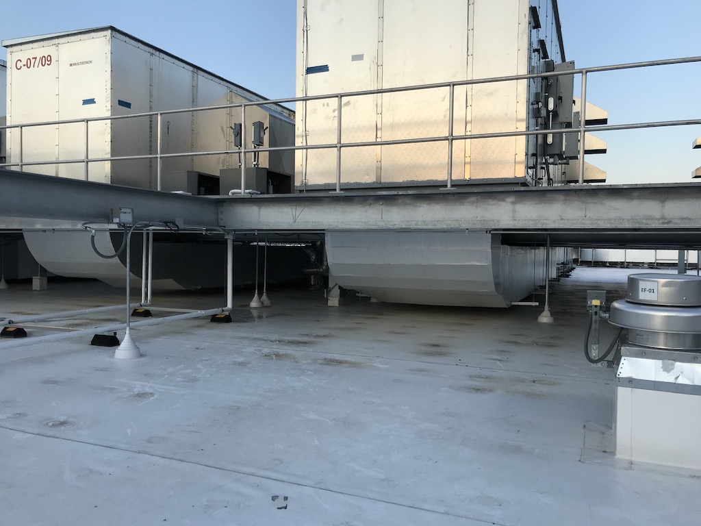 ductwork on roof