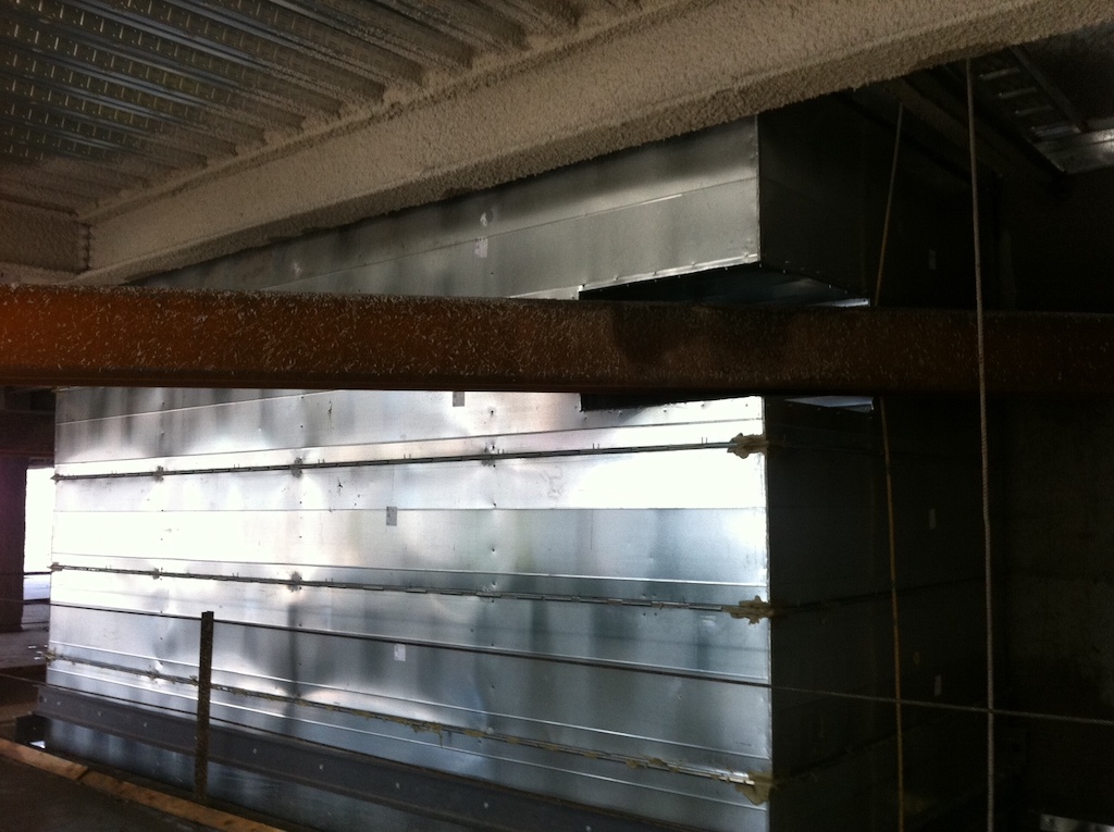 large ductwork 